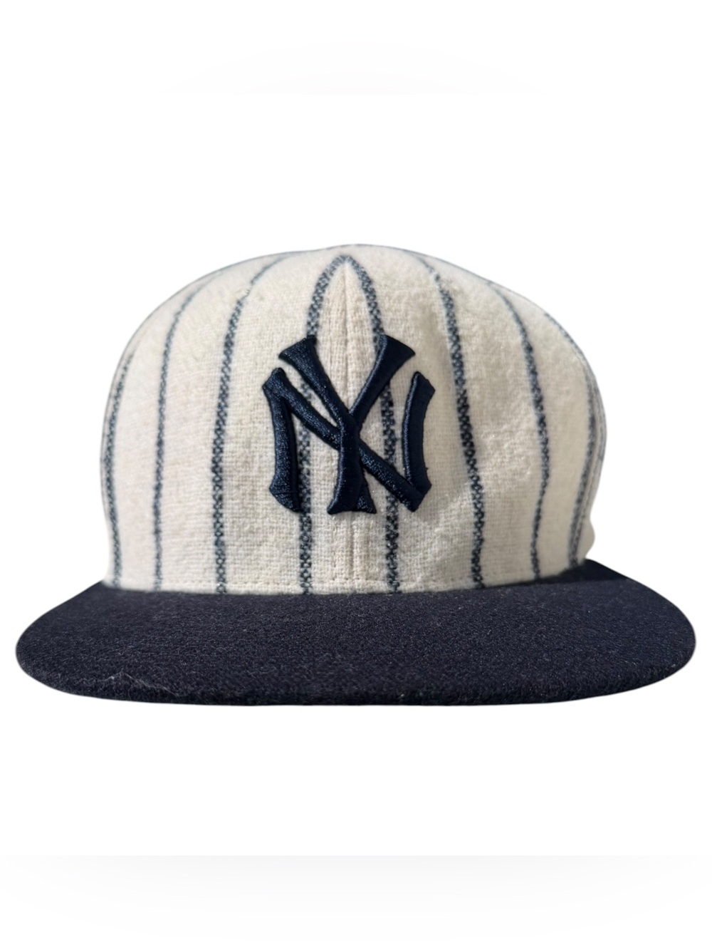 New York Yankees American Needle Pinstripe Wool Cap Hat